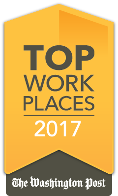 2017 Washington Post Top Workplaces Award 2017 Washington Post Top Workplaces Award