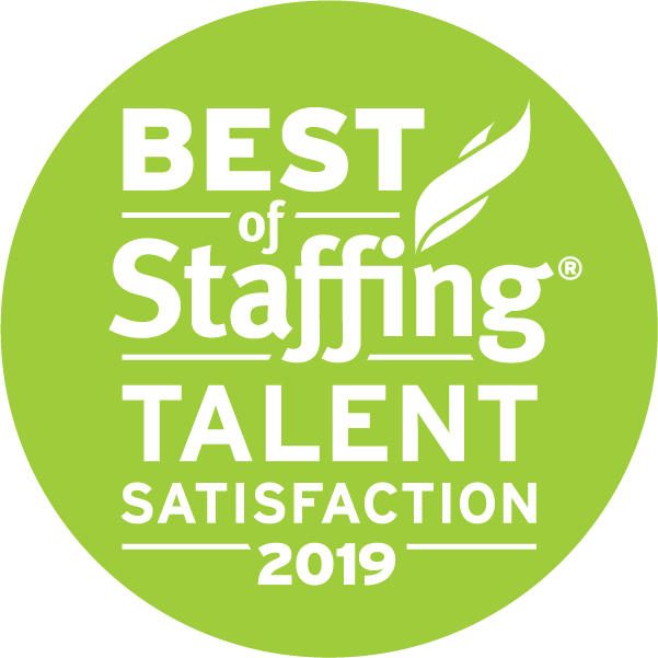2019 Best of Staffing Talent Award 2019 Best of Staffing Talent Award