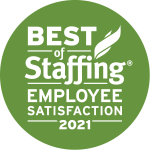 2021 Best of Staffing Employee Satisfaction Award | Best Staffing Firms to Work For
